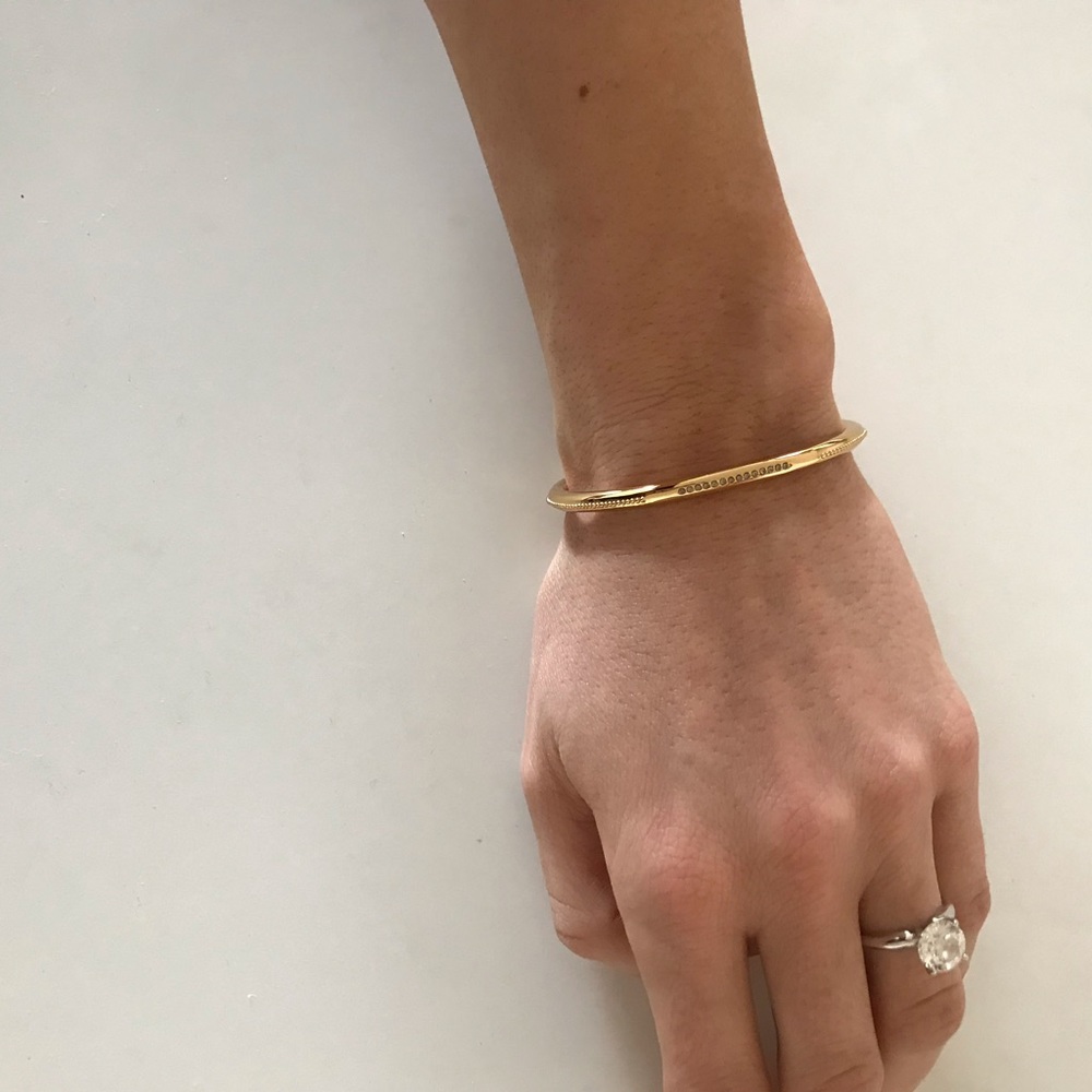 Gold Arrow Cuff Bracelet
